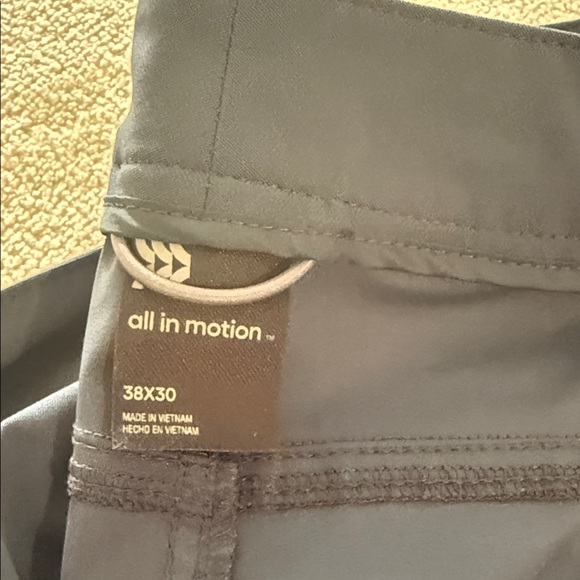 Men's Navy Golf Pant - Picture 4 of 5